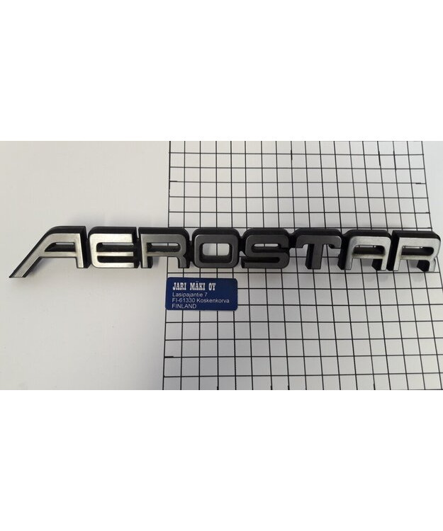 Merkki muovia 9-1/8" Ford Aerostar 1992-1997