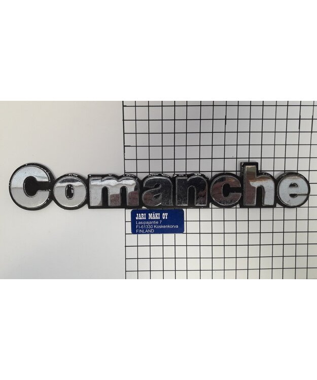 Merkki muovia 9-3/8" Jeep Comanche 1985-1992