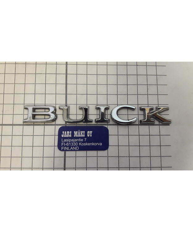 Merkki muovia Buick