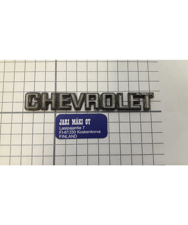 Merkki muovia Chevrolet