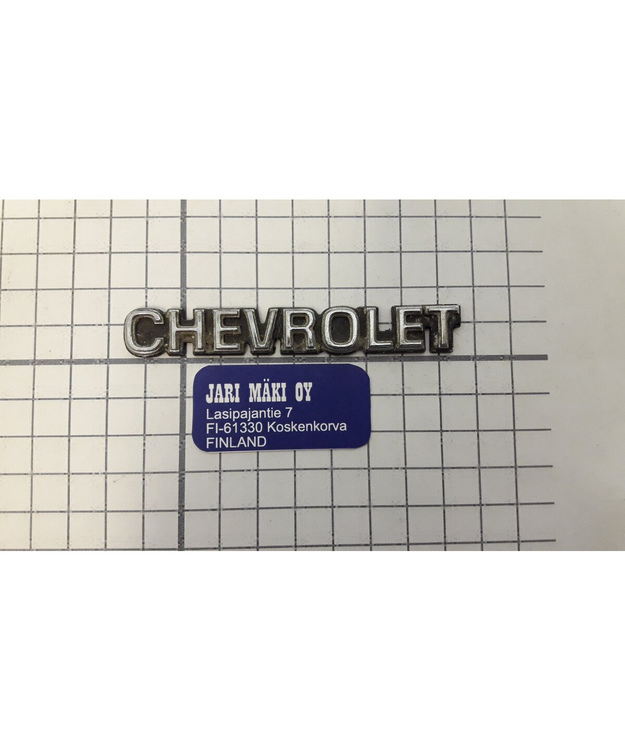 Merkki muovia Chevrolet