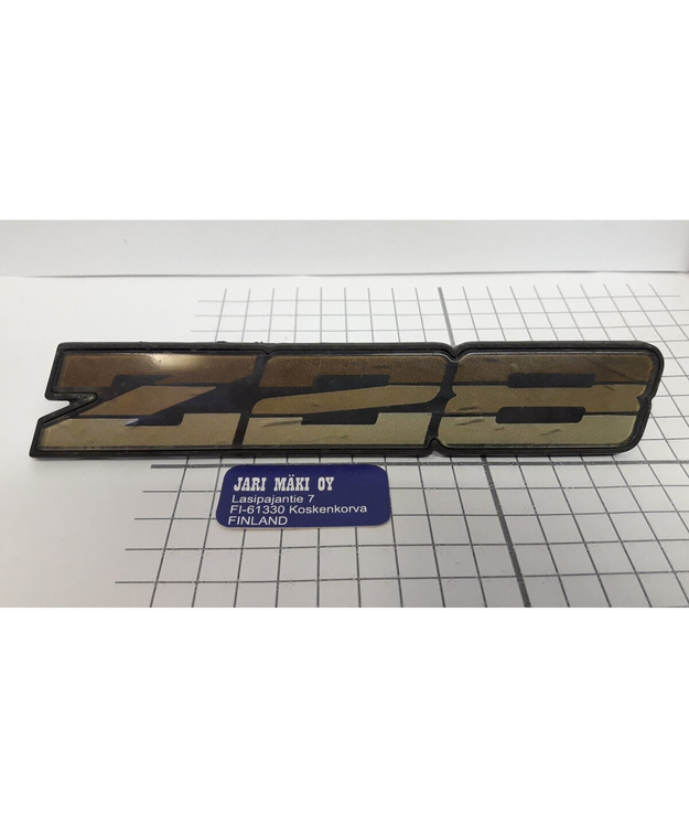 Merkki muovia Chevrolet Camaro Z28 1982-1998