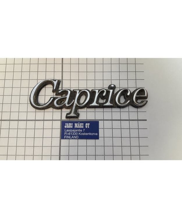 Merkki muovia Chevrolet Caprice 1977-1985