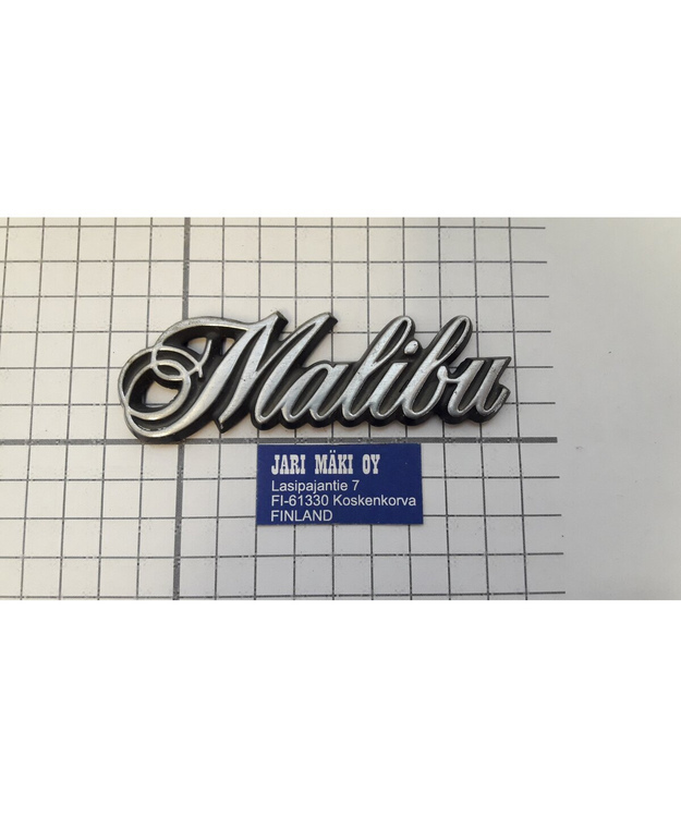 Merkki muovia Chevrolet Malibu 1982