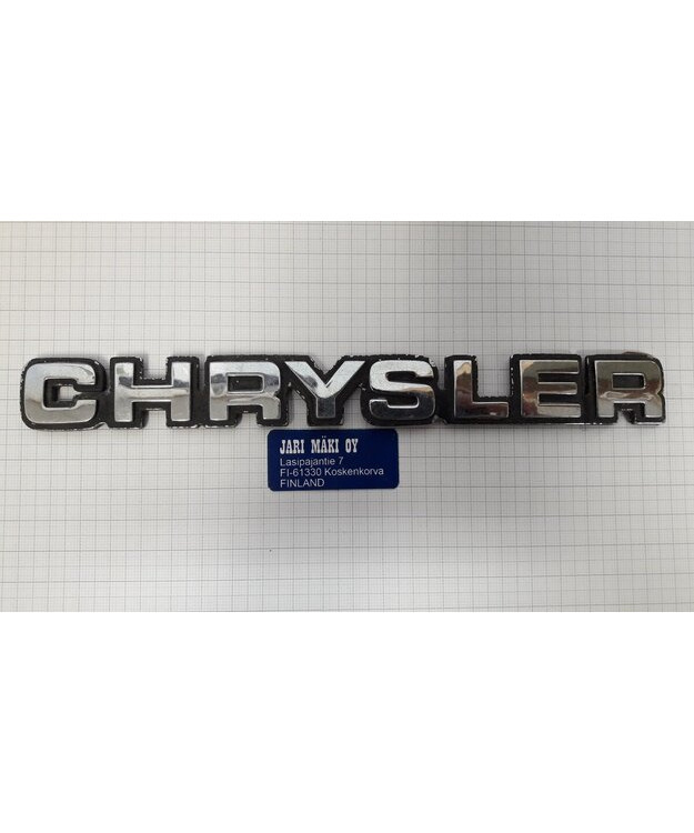 Merkki muovia Chrysler