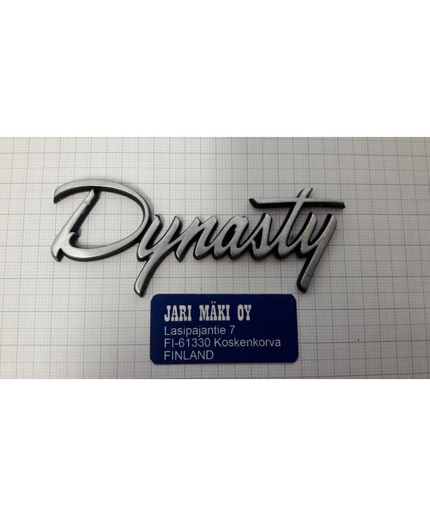 Merkki muovia 3-1/2" Dodge Dynasty  1988-1993