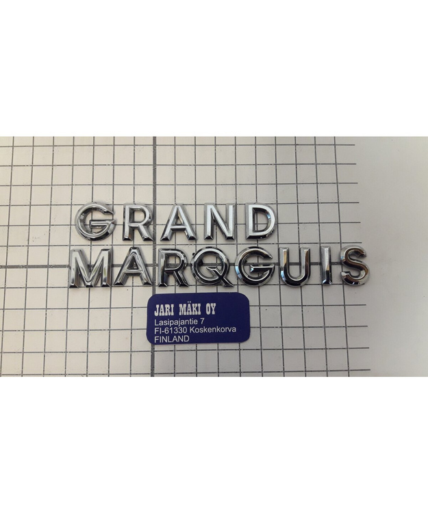 Merkki muovia Mercury Grand Marquis