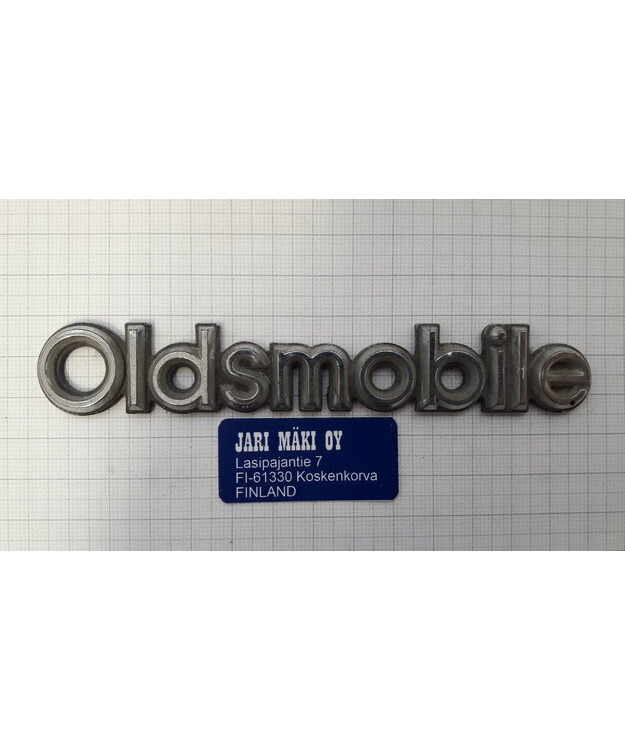 Merkki muovia Oldsmobile 5-1/4"