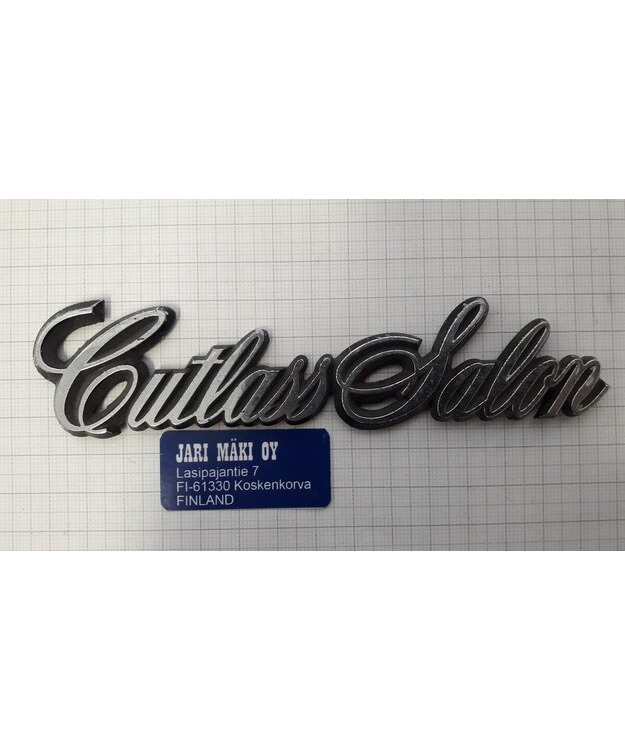 Merkki muovia Oldsmobile Cutlass Salon