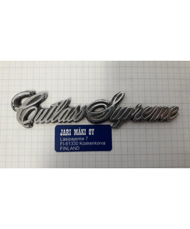 Merkki muovia Oldsmobile Cutlass Supreme 5"