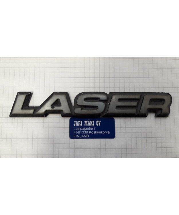 Merkki muovia Plymouth Laser 1986