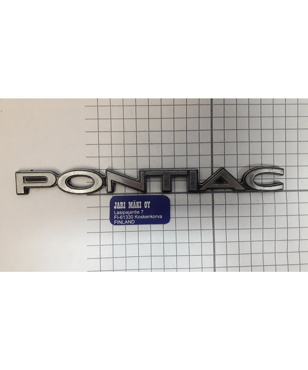 Merkki muovia Pontiac