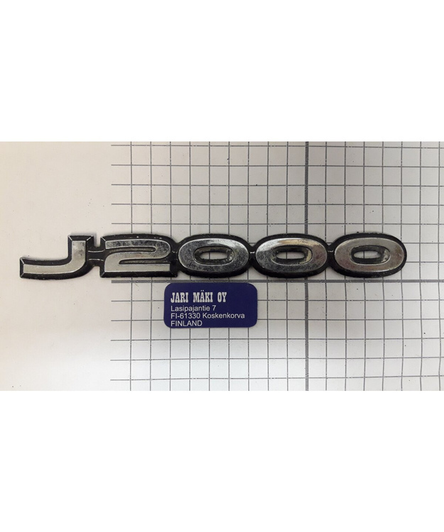 Merkki muovia Pontiac J2000