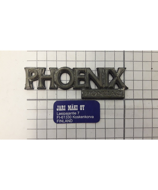 Merkki muovia Pontiac Phoenix