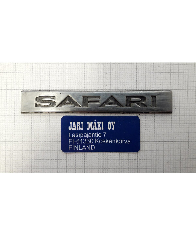 Merkki muovia Pontiac Safari 