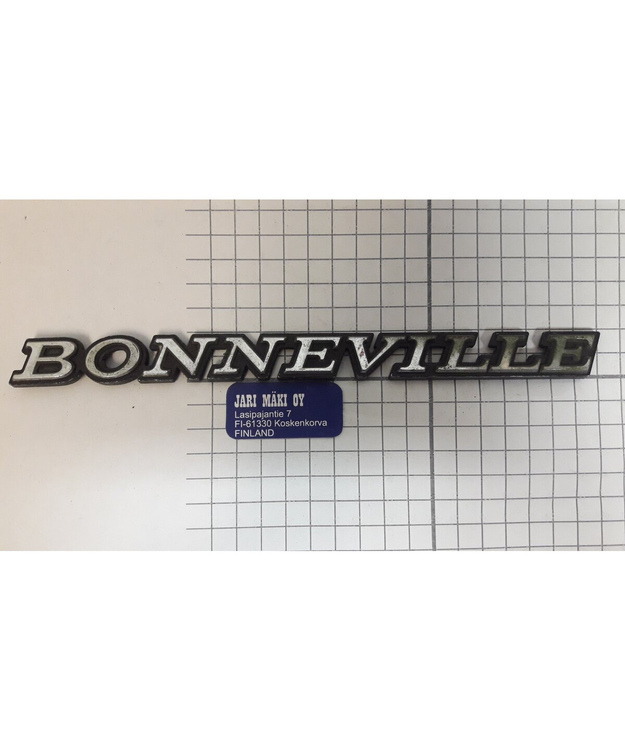 Merkki muovia lokasuojaan Pontiac Bonneville 1981