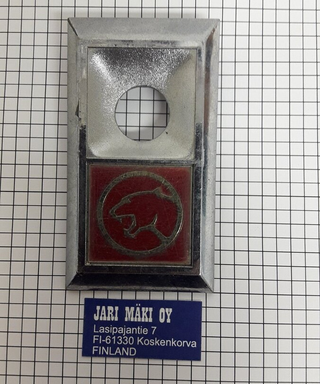 Merkki muovia takaluukun lukon suoja Mercury Cougar