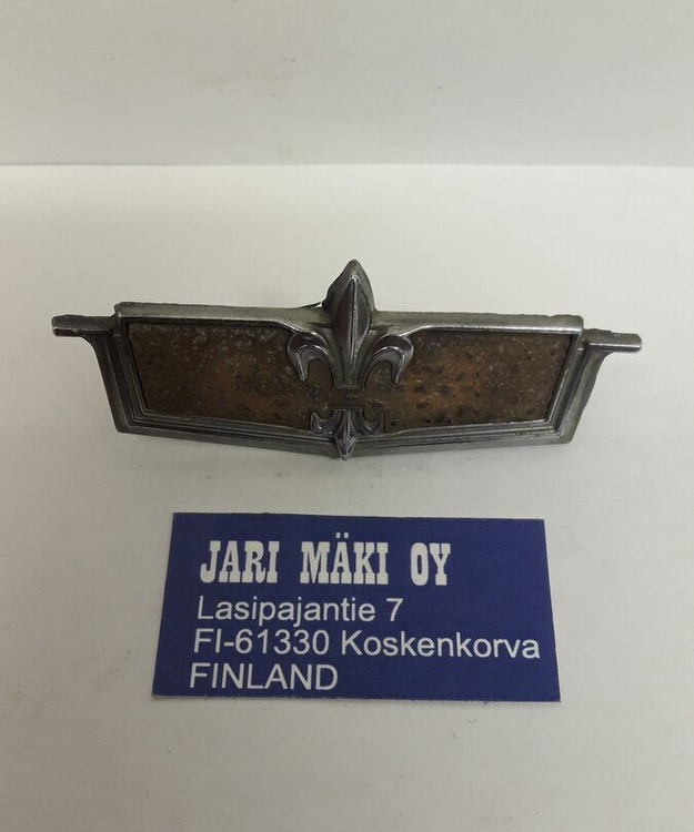 Merkki metallia takavalon Chevrolet Caprice 1977-1979