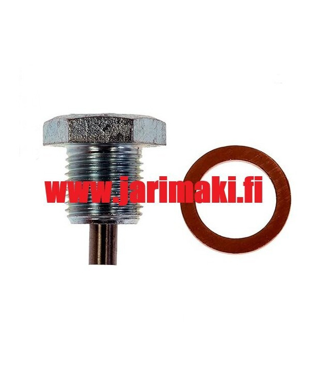 Moottorin öljynpohjan tulppa Ford 6.0/6.4 TD M14X1.25 magneettinen