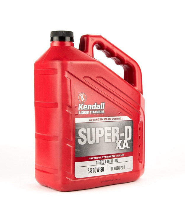 Moottoriöljy Kendall Super-D  XA 10W-30 Gallona 3.785 litraa