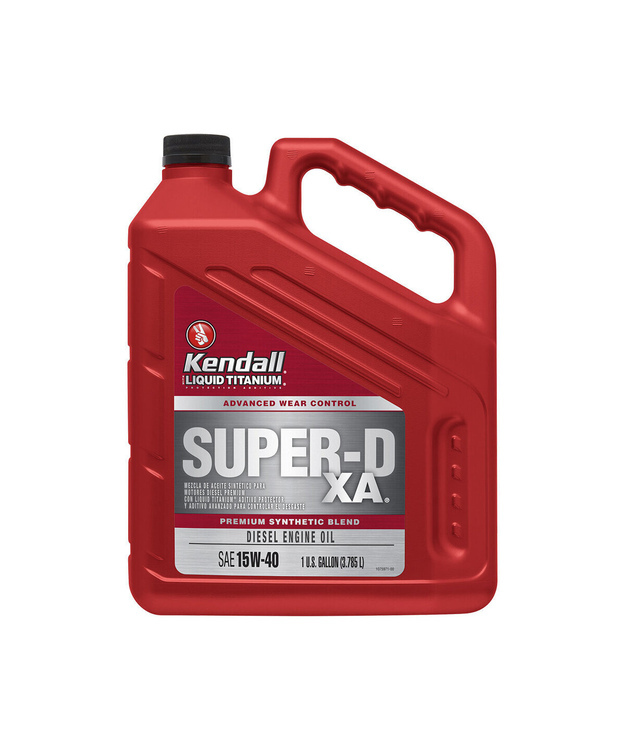 Moottoriöljy Kendall Super-D  XA 15W-40 Gallona 3.785 litraa 