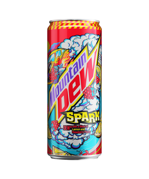 Mountain Dew Spark Lemon & Raspberry 330ml