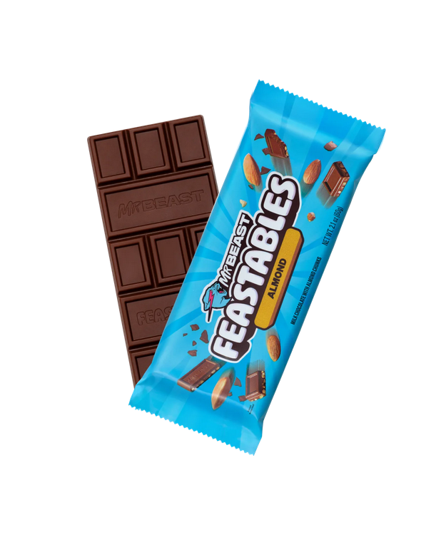 MrBeast Feastables Bar Almond Suklaa 60 g