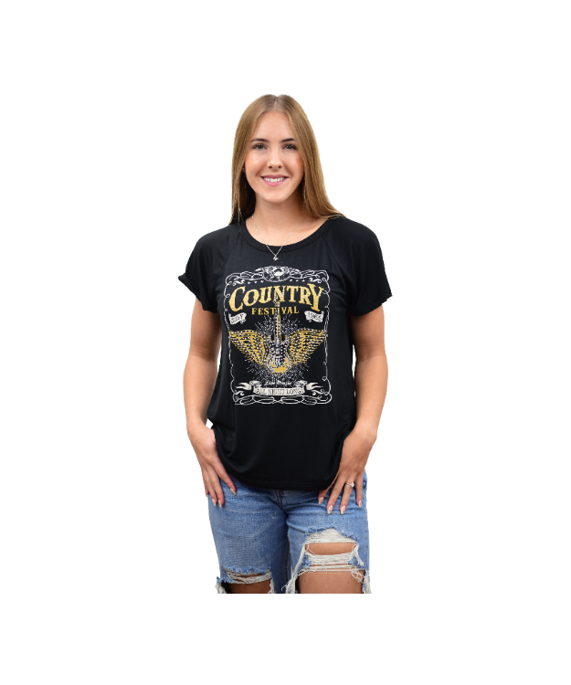 Naisten t-paita Contry Fest