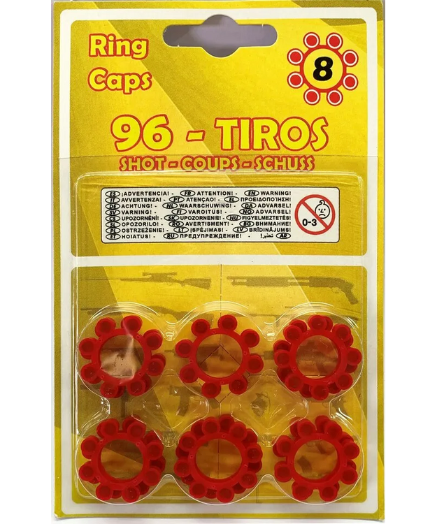 Nallipyssyn panos - 8 Shot Ring Cap