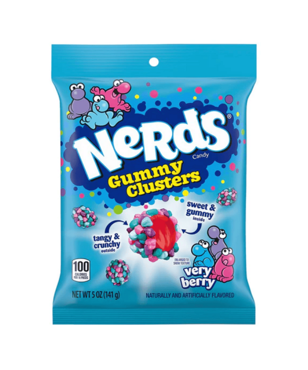 Nerds Gummy Clusters Very Berry karkkipussi