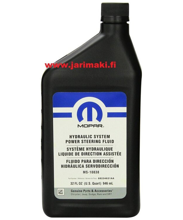 Ohjaustehostimen öljy Mopar MS-10838 946ML