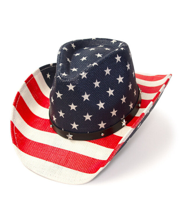 Olkihattu Red, White&Blue Americana **koko S/M**