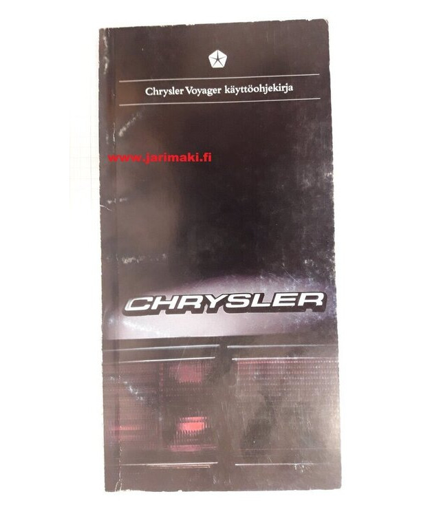 Omistajan käsikirja Suomeksi Chrysler Voyager 1991-1995
