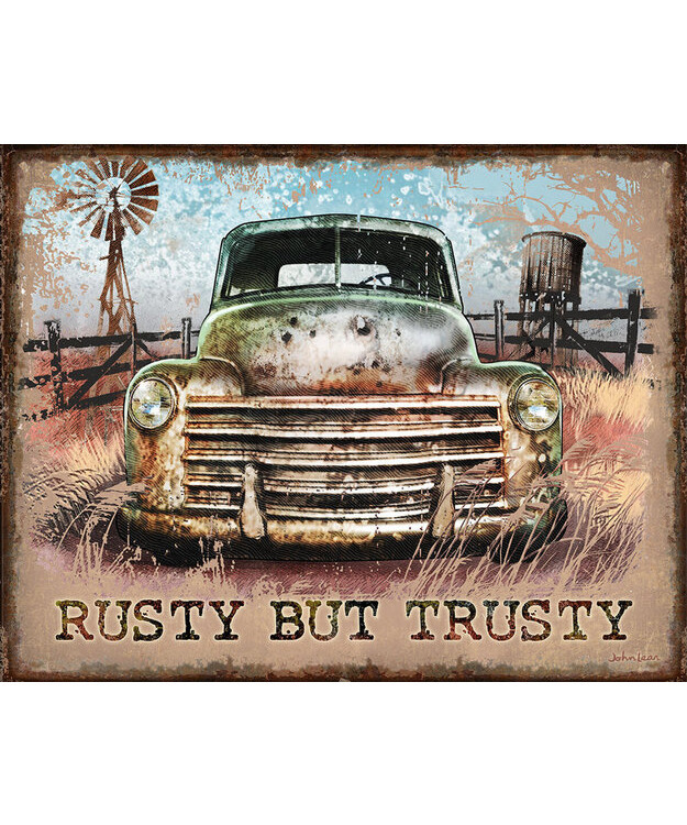 Peltikyltti Rusty But Trusty