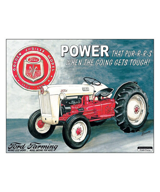 Peltikyltti - Ford Jubilee