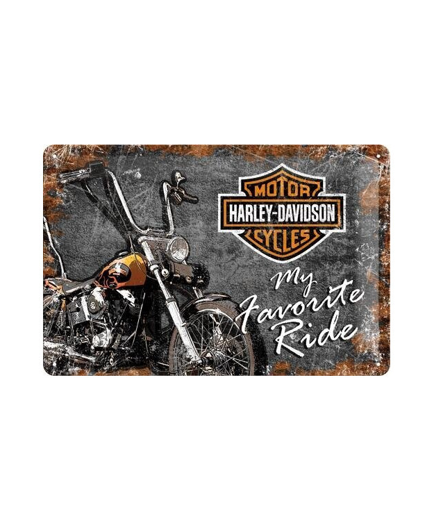 Peltikyltti Harley Davidson My Favorite Ride