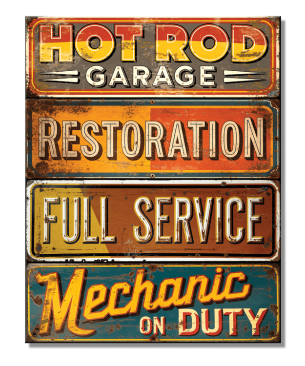 Peltikyltti - Hot Rod Garage