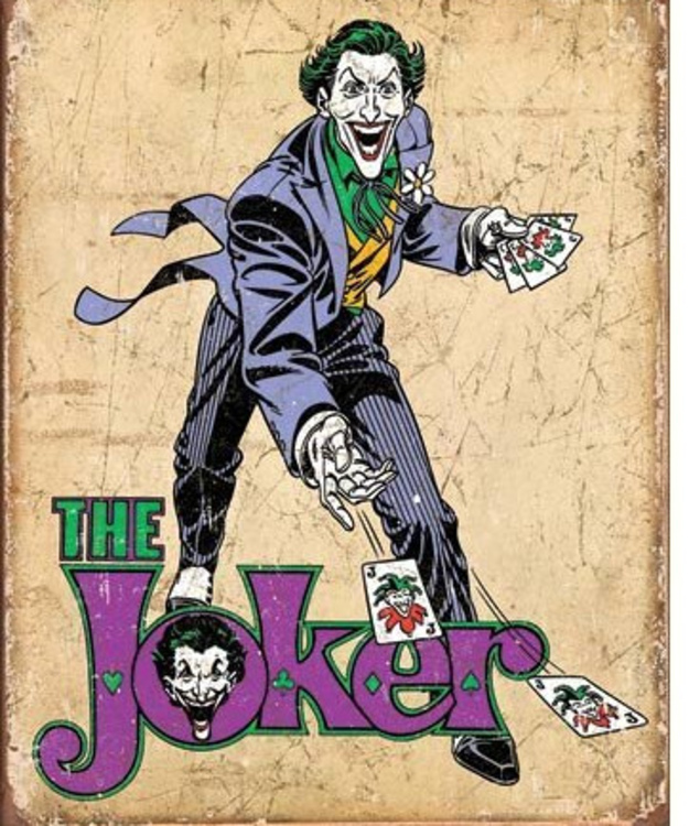 Peltikyltti The Joker