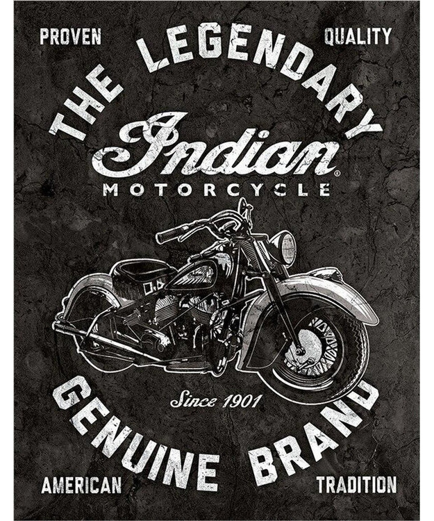 Peltikyltti The Legendary Indiana