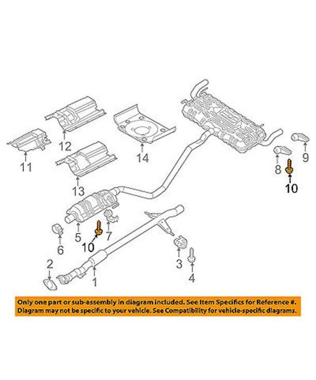 Polttoainetankin pannan pultti M8X1.25X40 Mopar 2001-2021