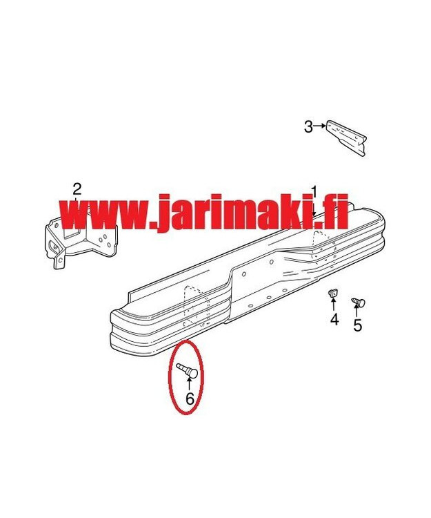 Puskuripultti Dodge Ram 1984-2003