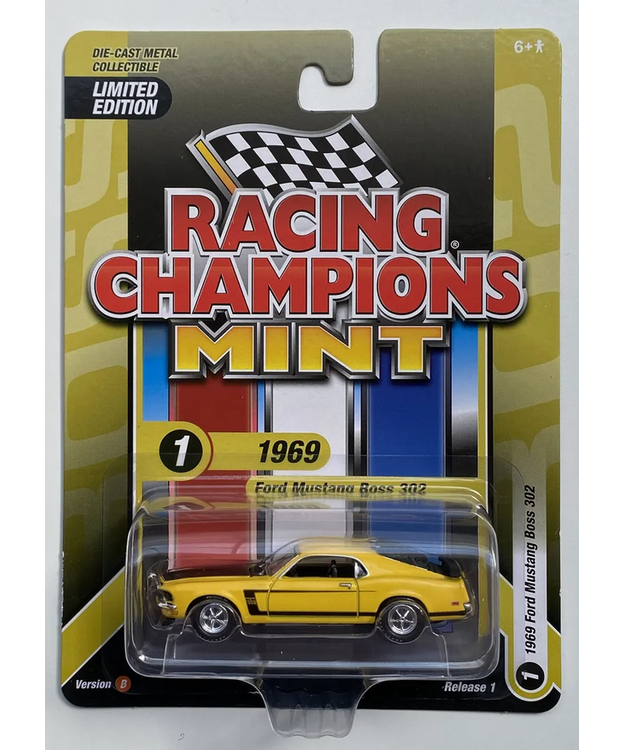 Racing Champions Mint 1969 Ford Mustang Boss 302