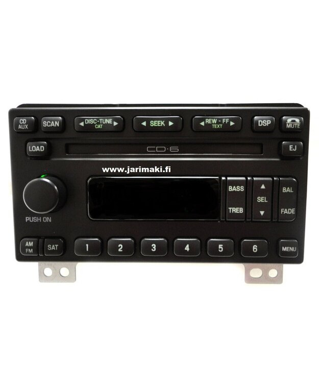 Radio/6-levyn CD vaihtaja käytetty Ford 2001-2004
