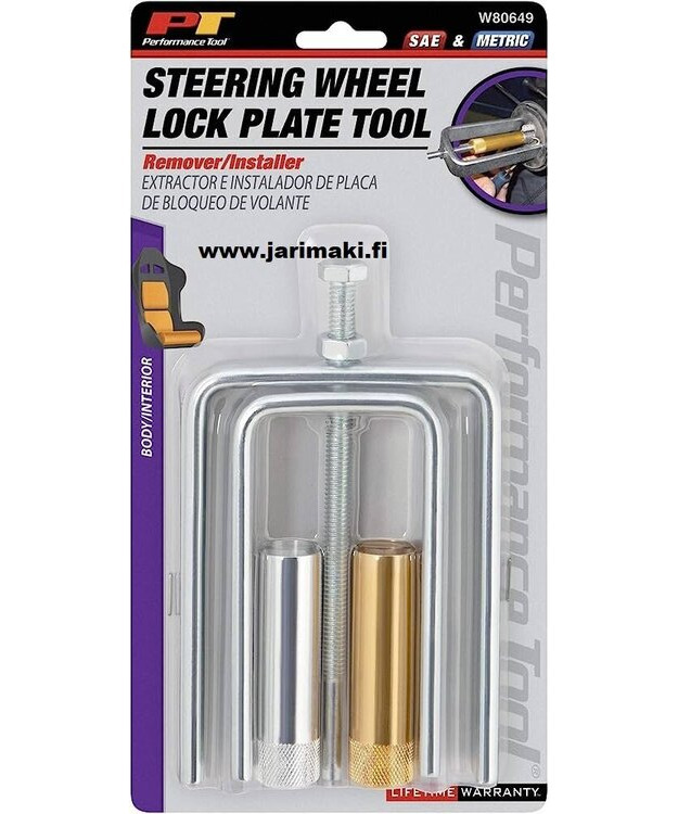 Rattiakselin pohjalevyn lukkorenkaan irroitustyökalu GM