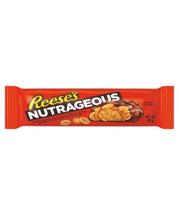 Reeses Nutrageous -pähkinäsuklaapatukka 47g