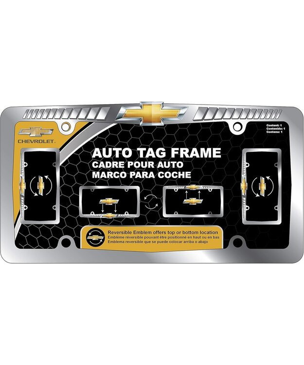Rekisterikilven kehys Chevrolet, käännettävällä logolla