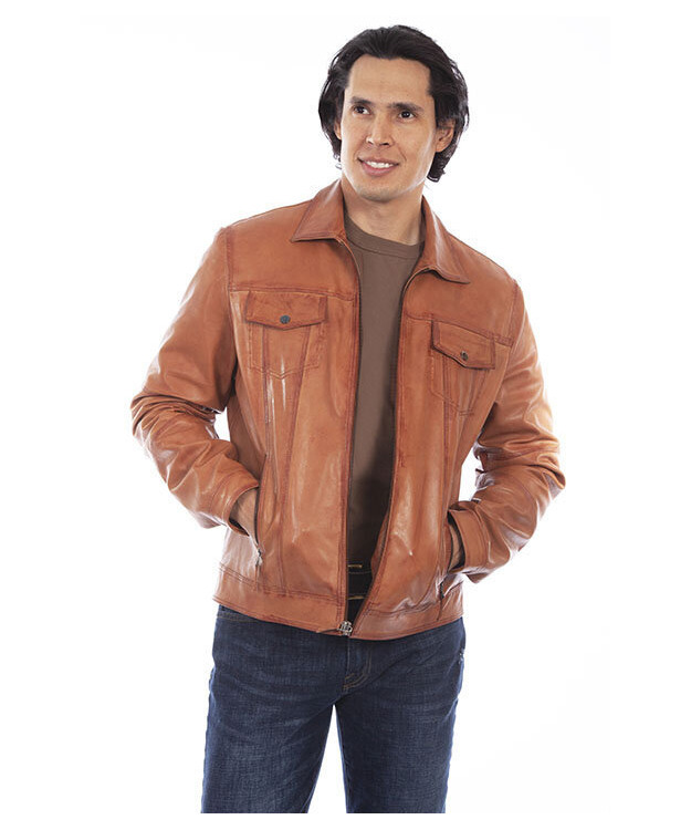 Scully -lampaannahkatakki 