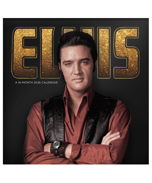 Seinäkalenteri 2026 Elvis Presley