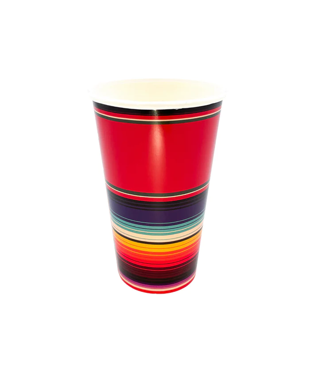 Serape kuvioinen pahvimuki