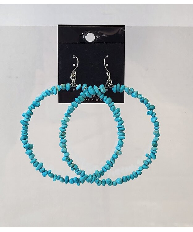 Sleeping Beauty Turquoise -korvakorut